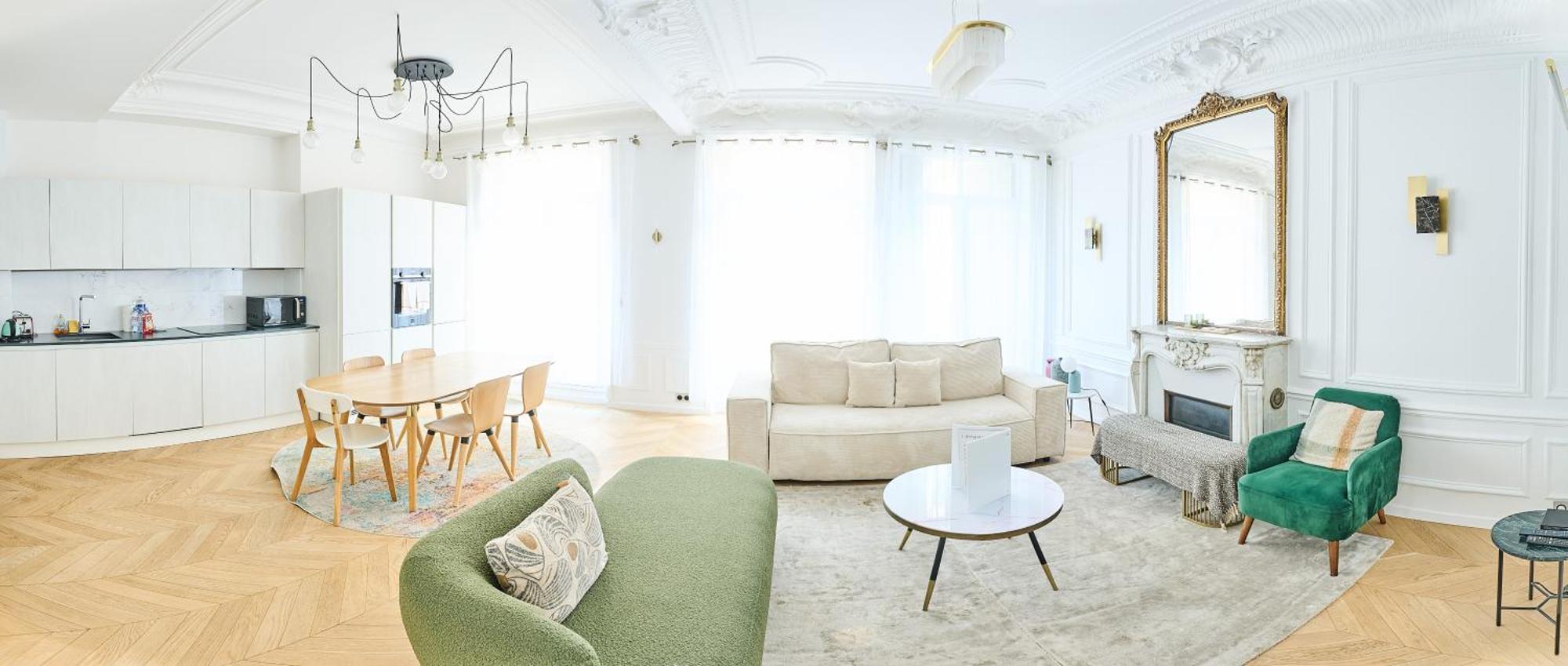 Champs Elysées!Montaigne, New Luxurious 6pers flat Paris Extérieur photo